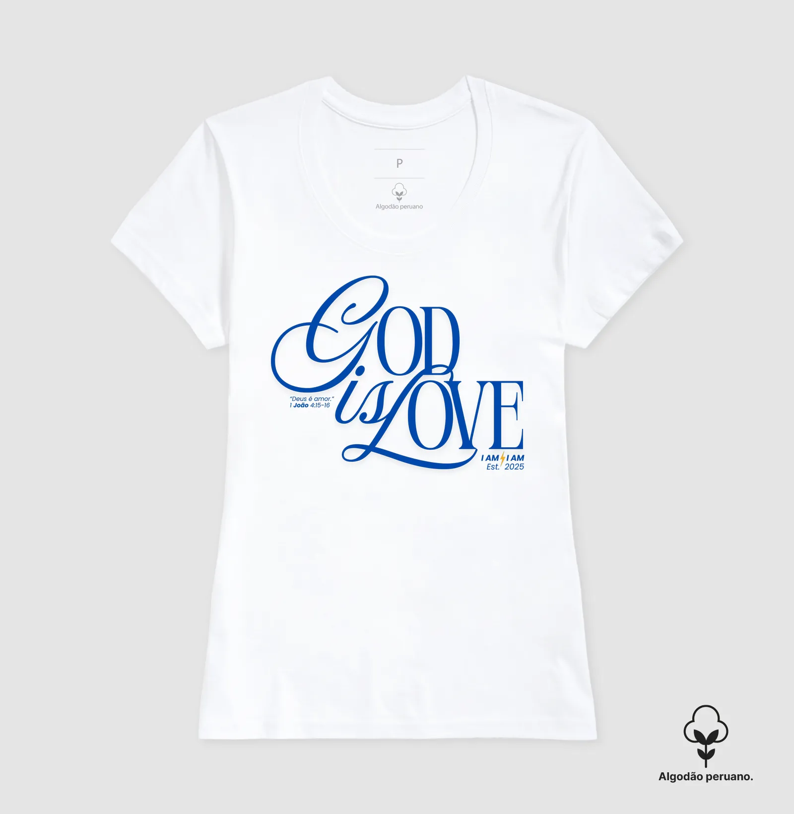 Camiseta God Is Love - Imagem 6