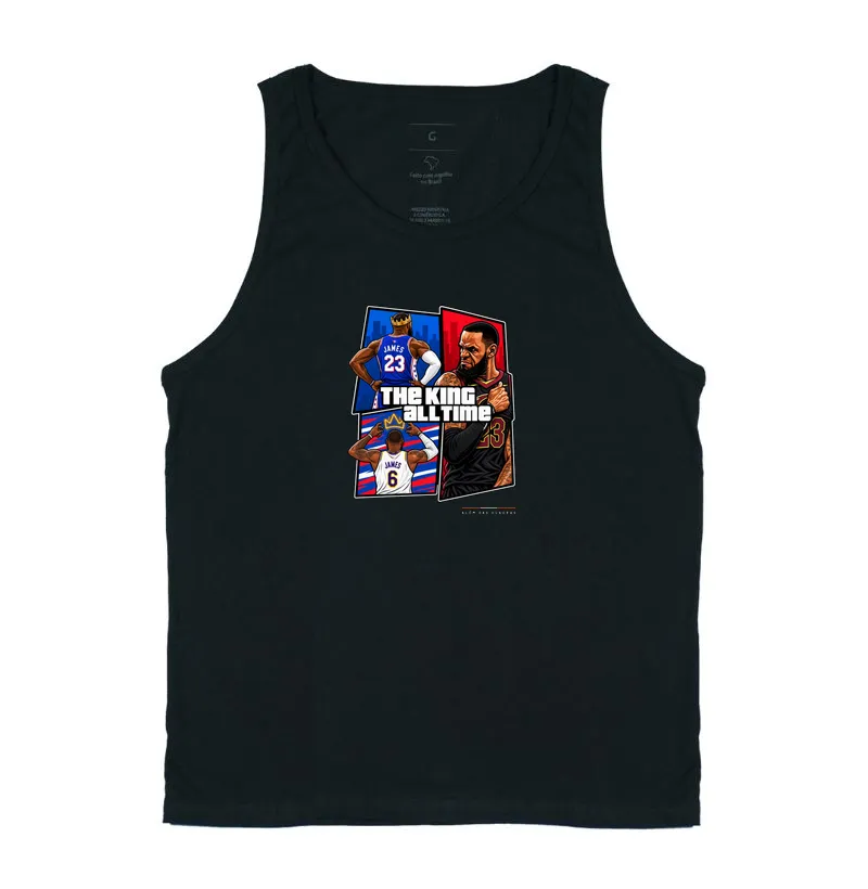 Camiseta Masculina LJ— The King All Time - Imagem 3