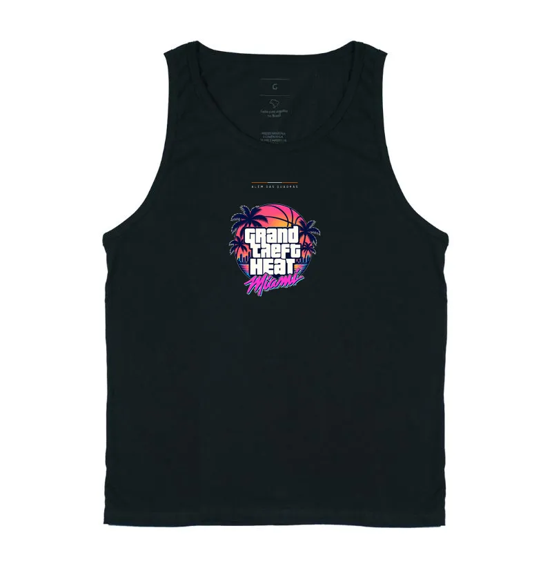 Camiseta Grand Theft Heat — Miami After Hours - Imagem 3