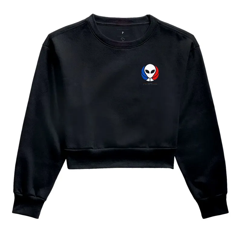 Cropped Feminino Alien Das Quadras — Minimalista - Imagem 2
