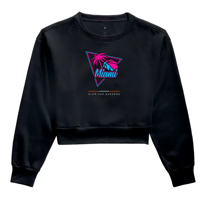 Cropped Feminino Miami Vice — Além das Quadras - Imagem 2