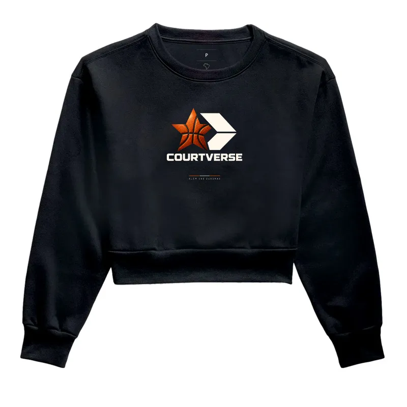 Cropped Feminina Courtverse — Estrela da Quadra - Imagem 2