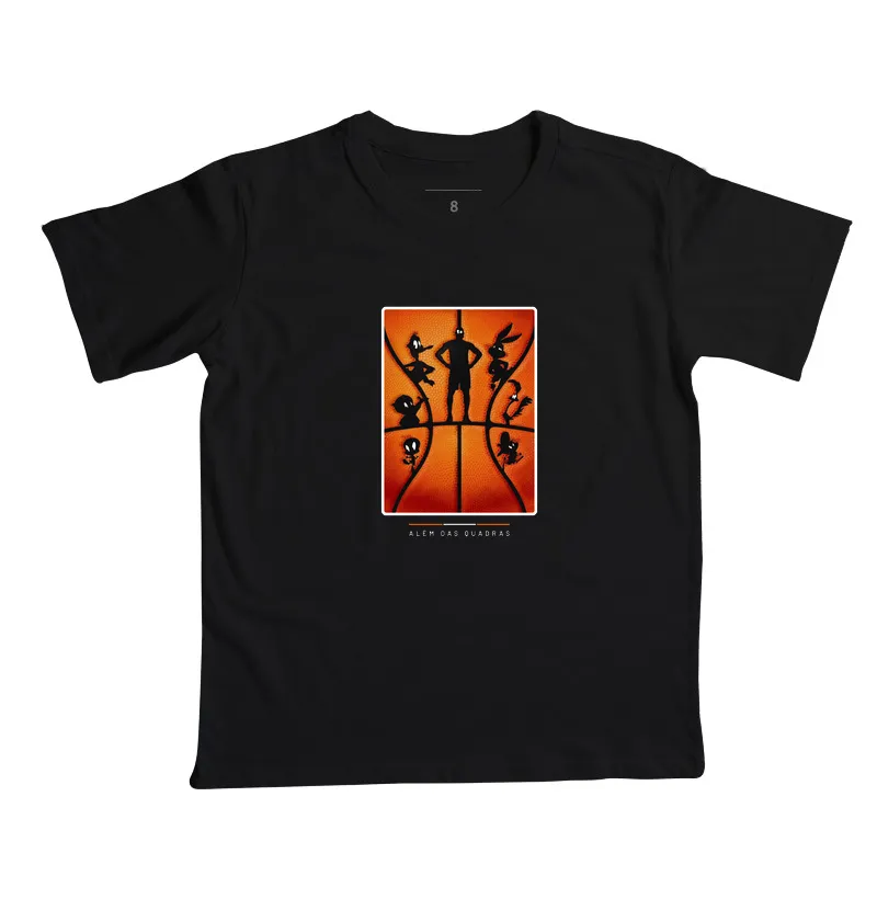 Camiseta Infantil de Basquete Jogo de Outra Dimensão — ADQ - Imagem 2
