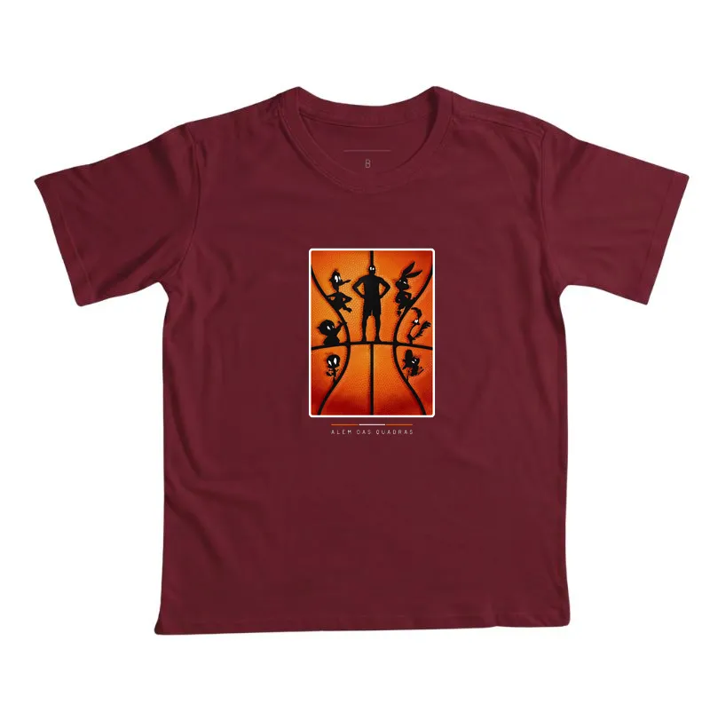 Camiseta Infantil de Basquete Jogo de Outra Dimensão — ADQ - Imagem 5