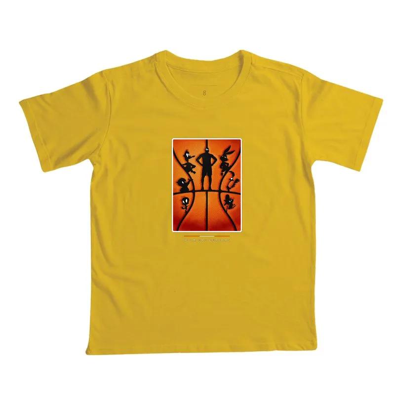 Camiseta Infantil de Basquete Jogo de Outra Dimensão — ADQ - Imagem 4