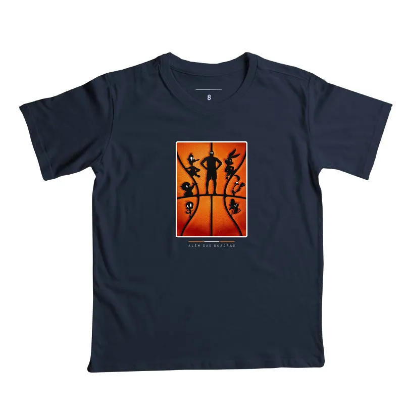 Camiseta Infantil de Basquete Jogo de Outra Dimensão — ADQ - Imagem 3
