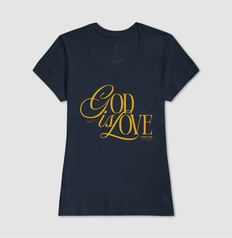 Camiseta God Is Love - Imagem 7