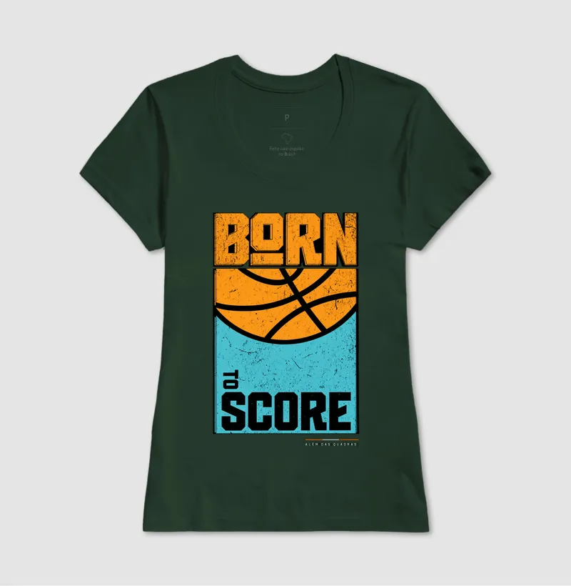 Camiseta Masculina de Basquete Born to Score - Imagem 16