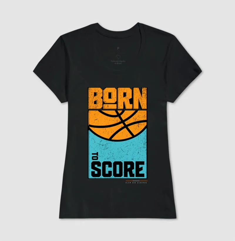 Camiseta Masculina de Basquete Born to Score - Imagem 6