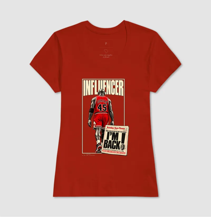 Camiseta Michael — I'm Back 1995 | Influencers Ballers - Imagem 14