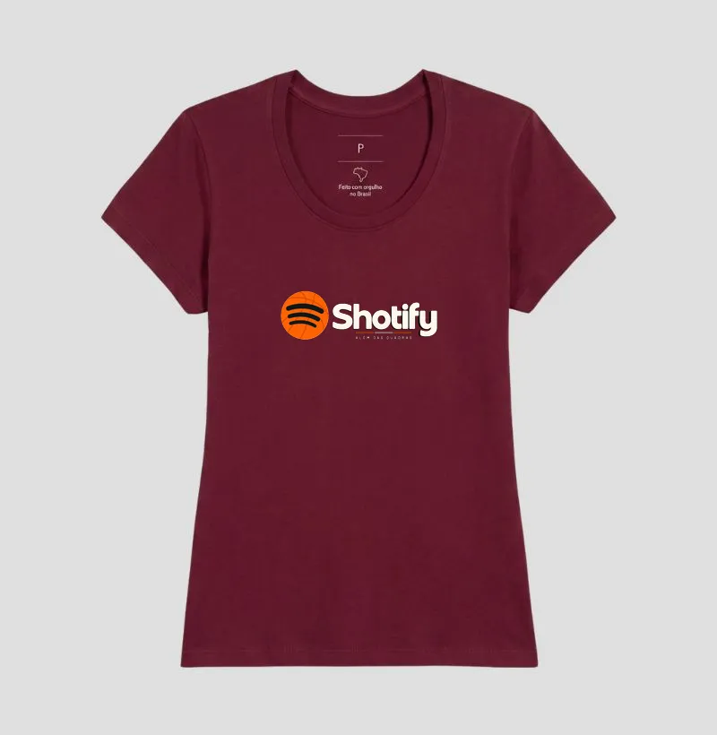 Camiseta SHOTify — No Ritmo do Jogo - Imagem 13