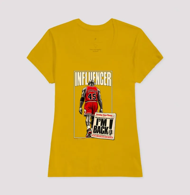 Camiseta Michael — I'm Back 1995 | Influencers Ballers - Imagem 18
