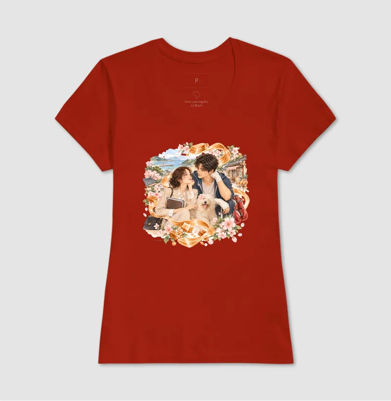Entre Caramelo e Memórias | Camiseta Dorameira em Aquarela - Imagem 12