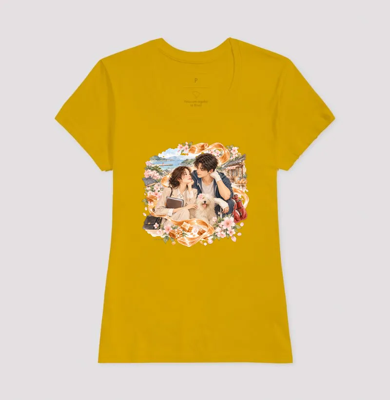 Entre Caramelo e Memórias | Camiseta Dorameira em Aquarela - Imagem 16