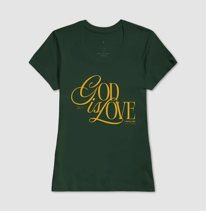 Camiseta God Is Love - Imagem 13