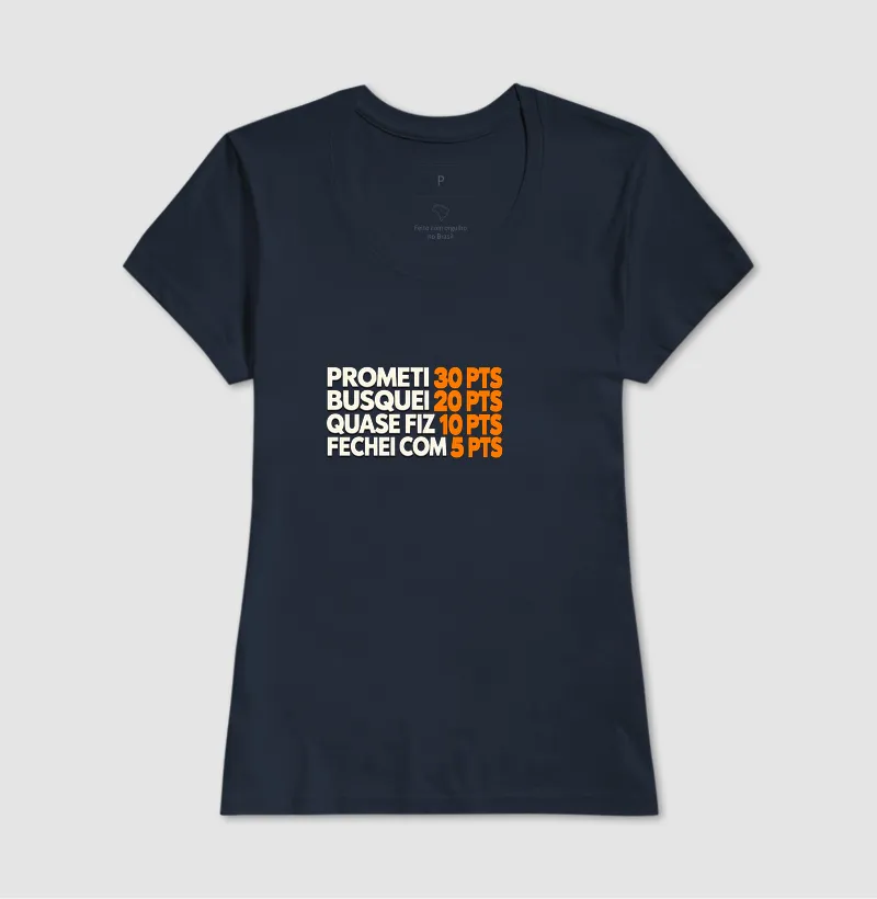  Camiseta Prometi 30 — Resenha de Quadra - Imagem 7