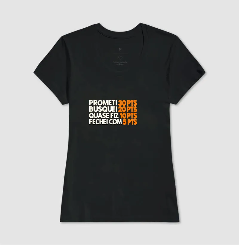 Camiseta Prometi 30 — Resenha de Quadra - Imagem 3