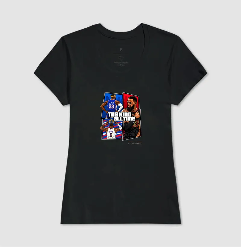 Camiseta Masculina LJ— The King All Time - Imagem 5