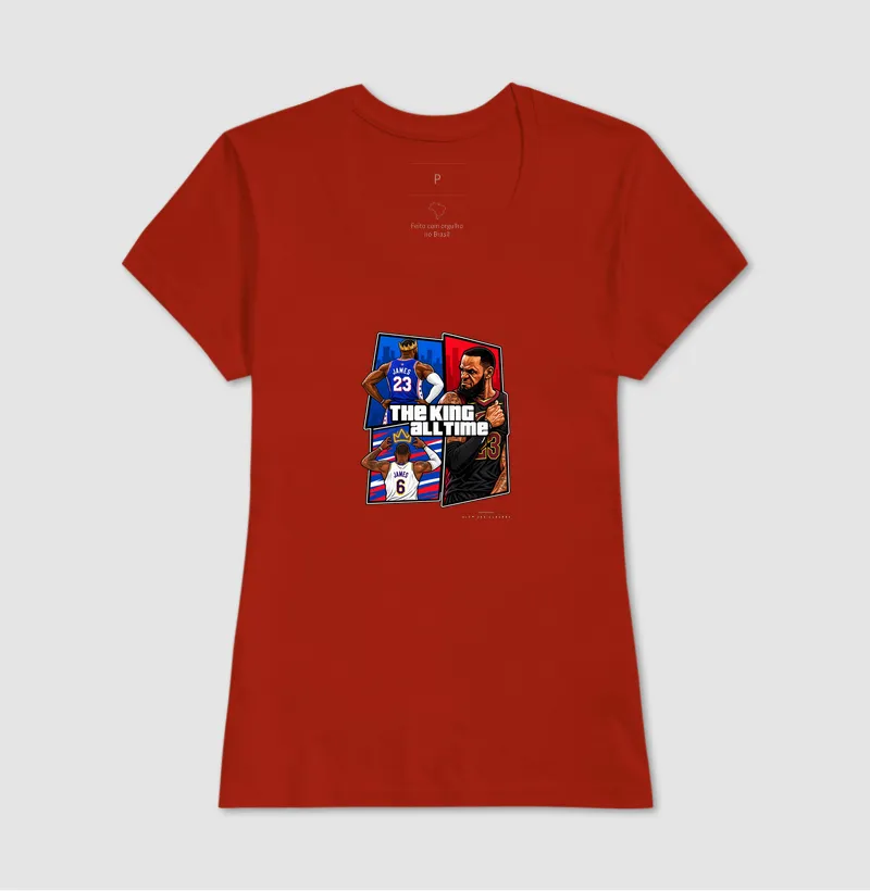 Camiseta Masculina LJ— The King All Time - Imagem 13