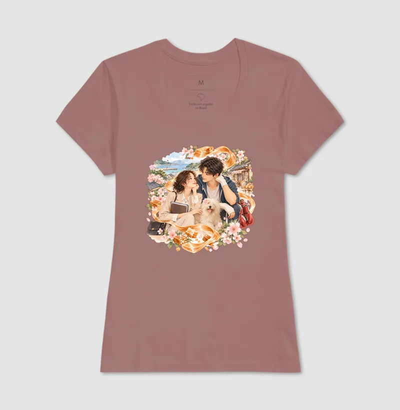 Entre Caramelo e Memórias | Camiseta Dorameira em Aquarela - Imagem 18