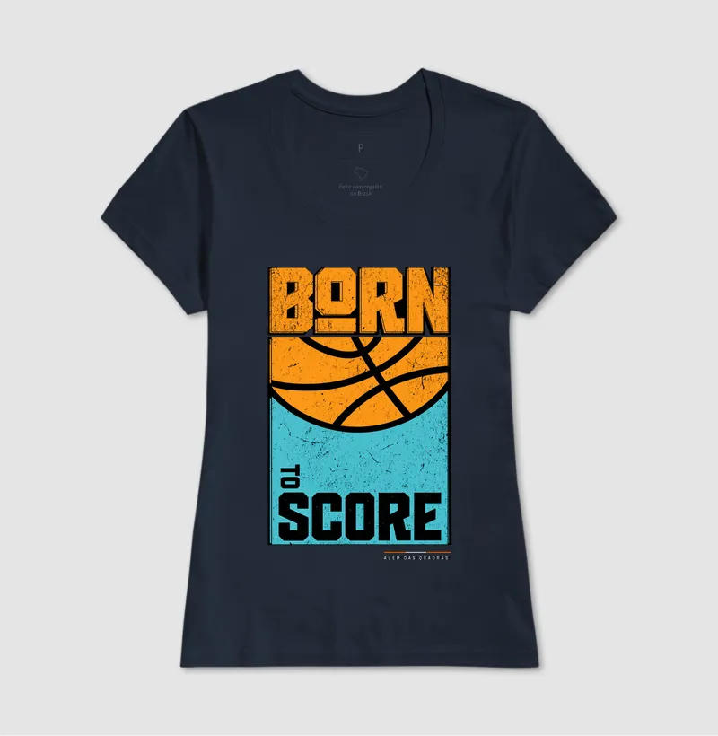 Camiseta Masculina de Basquete Born to Score - Imagem 10