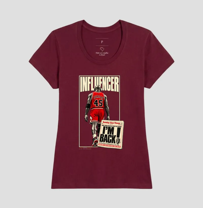 Camiseta Michael — I'm Back 1995 | Influencers Ballers - Imagem 22