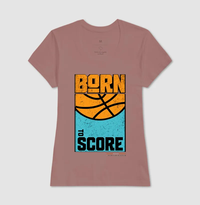 Camiseta Masculina de Basquete Born to Score - Imagem 20