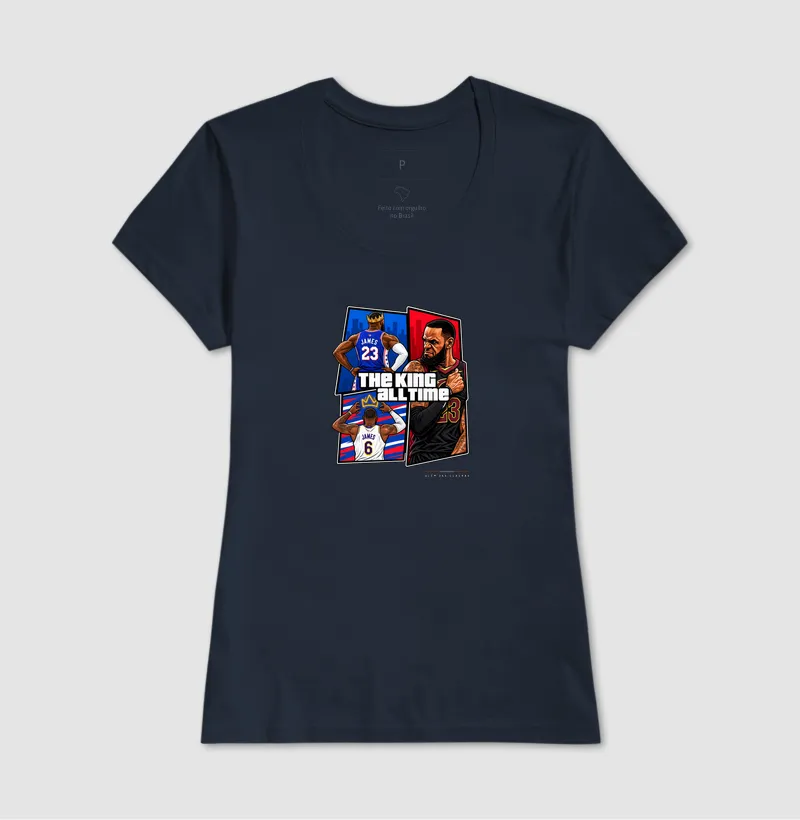 Camiseta Masculina LJ— The King All Time - Imagem 9