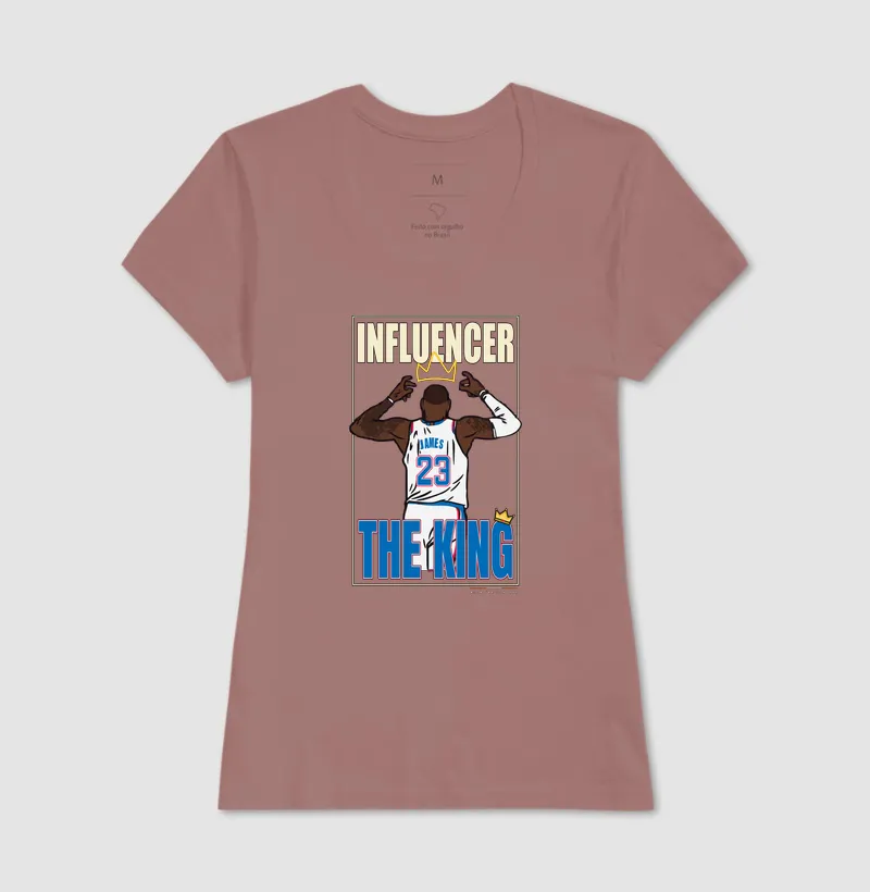 Camiseta LeBron James — The King 23 | Influencers Ballers - Imagem 20