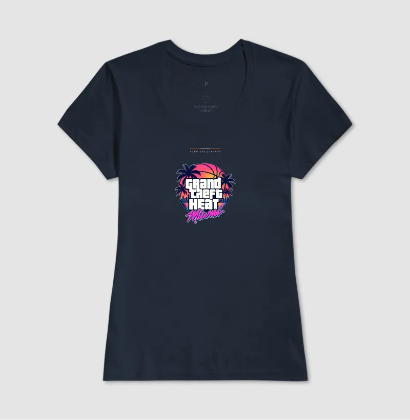 Camiseta Grand Theft Heat — Miami After Hours - Imagem 8