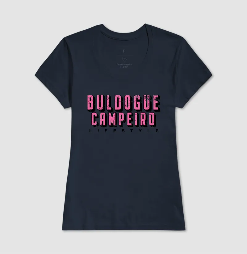  Buldogue Campeiro Texto Rosa - Imagem 5