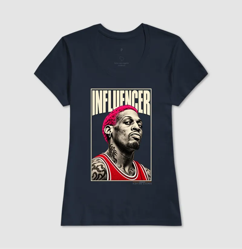 Camiseta Dennis RodZilla — Atitude Sem Filtro | Influencers Ballers - Imagem 10