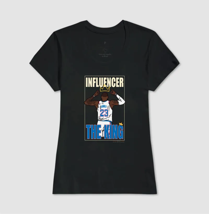 Camiseta LeBron James — The King 23 | Influencers Ballers - Imagem 6