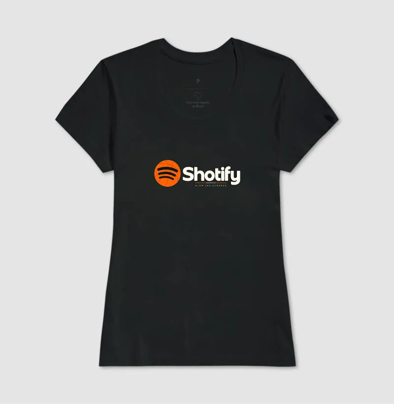 Camiseta SHOTify — No Ritmo do Jogo - Imagem 3