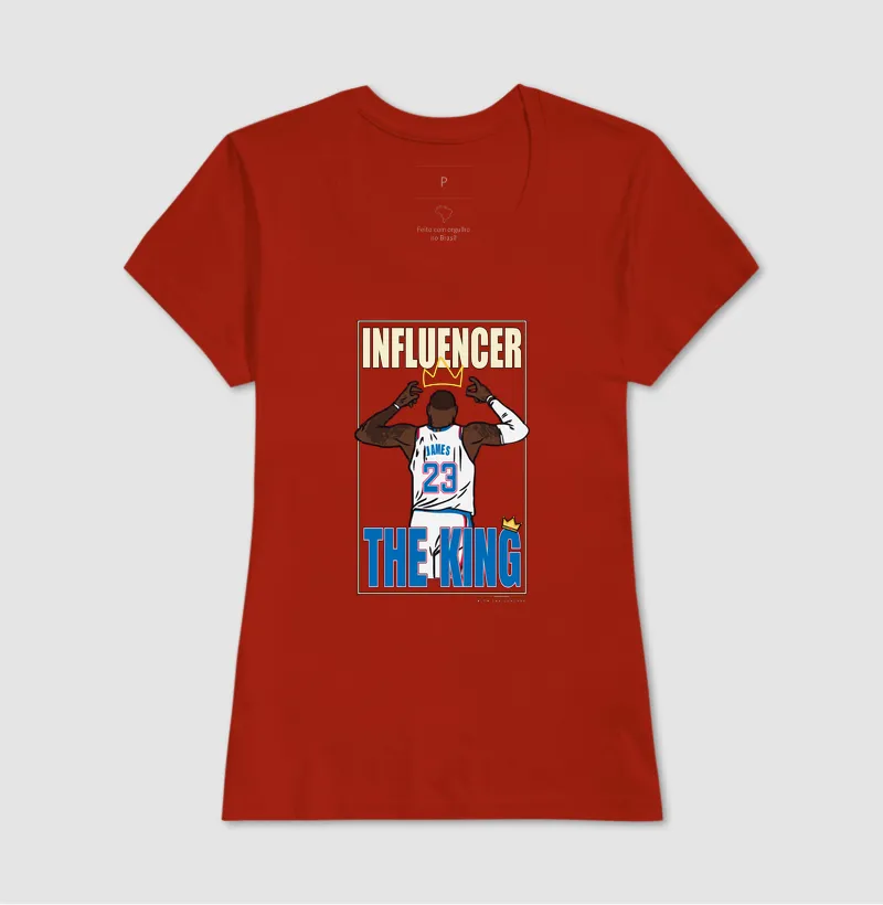 Camiseta LeBron James — The King 23 | Influencers Ballers - Imagem 14