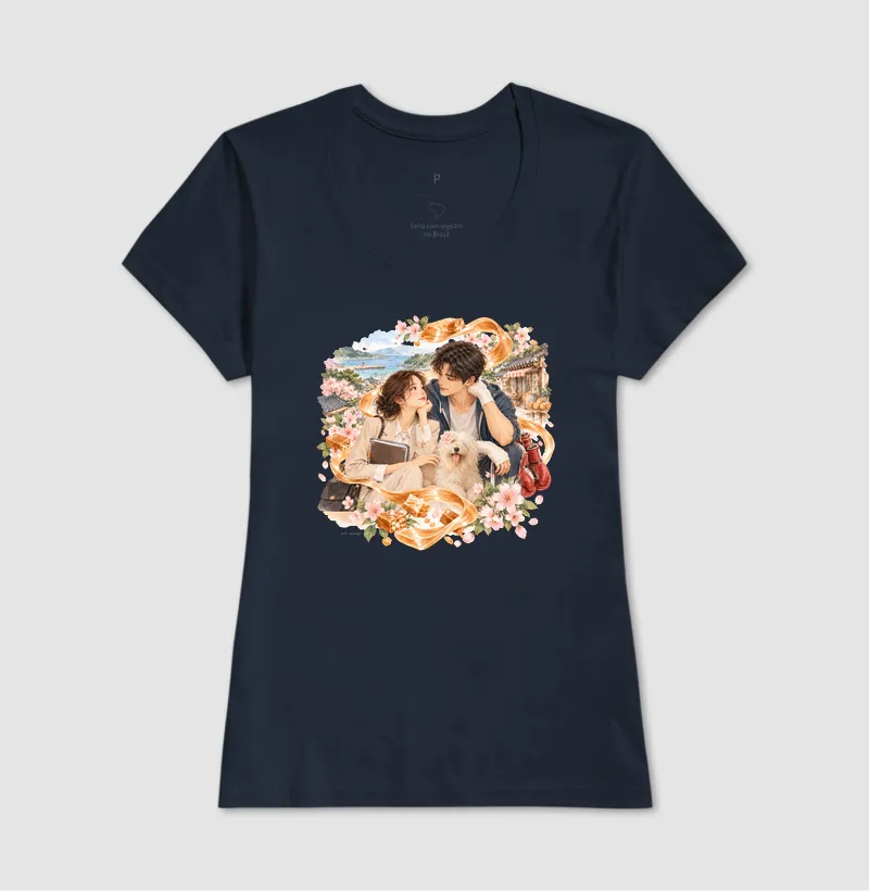 Entre Caramelo e Memórias | Camiseta Dorameira em Aquarela - Imagem 10