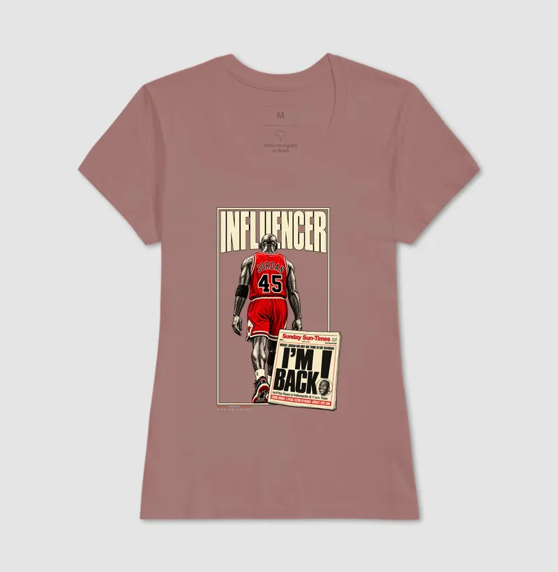 Camiseta Michael — I'm Back 1995 | Influencers Ballers - Imagem 20