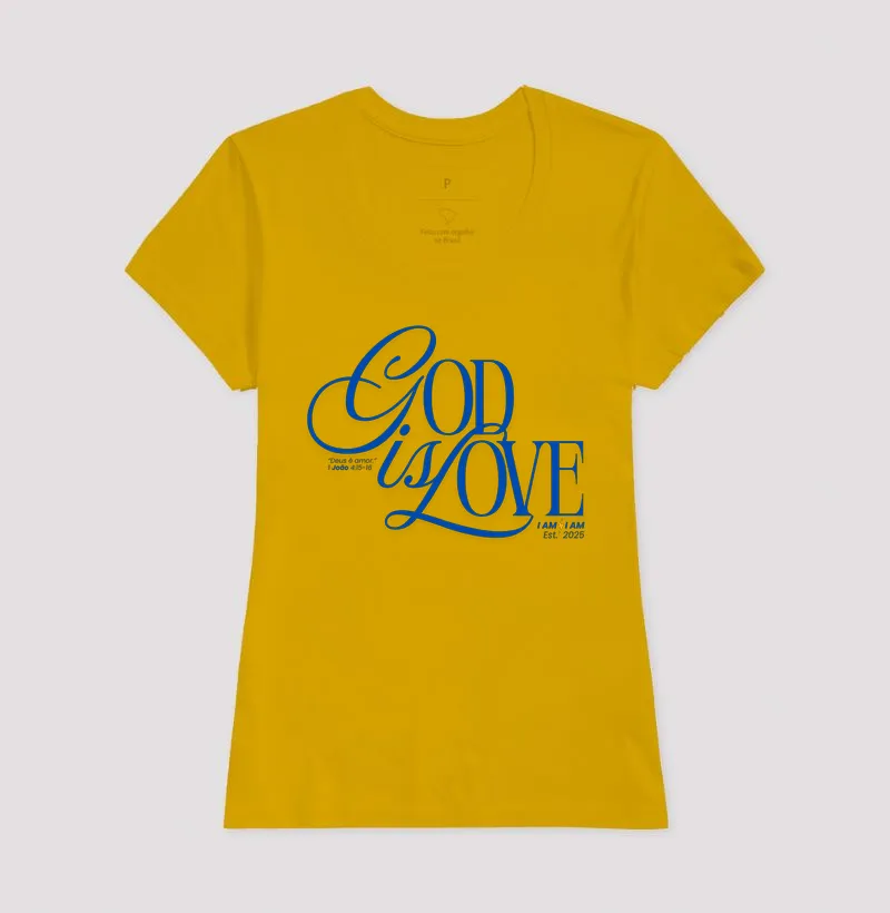 Camiseta God Is Love - Imagem 15