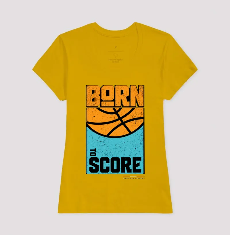 Camiseta Masculina de Basquete Born to Score - Imagem 18