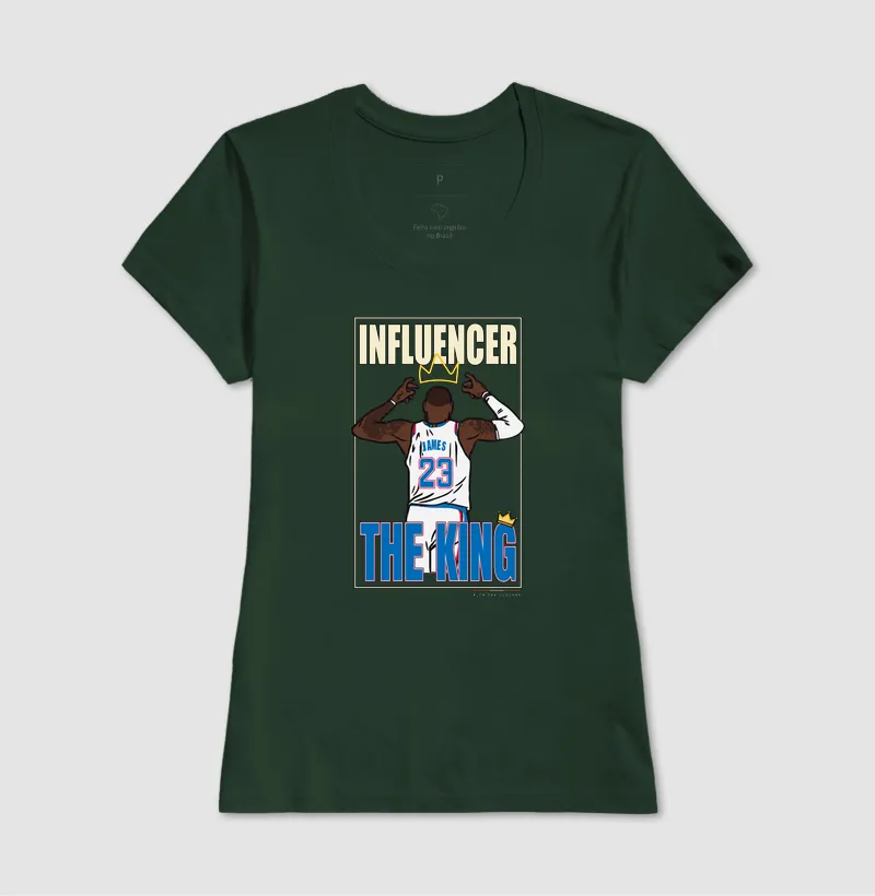 Camiseta LeBron James — The King 23 | Influencers Ballers - Imagem 16