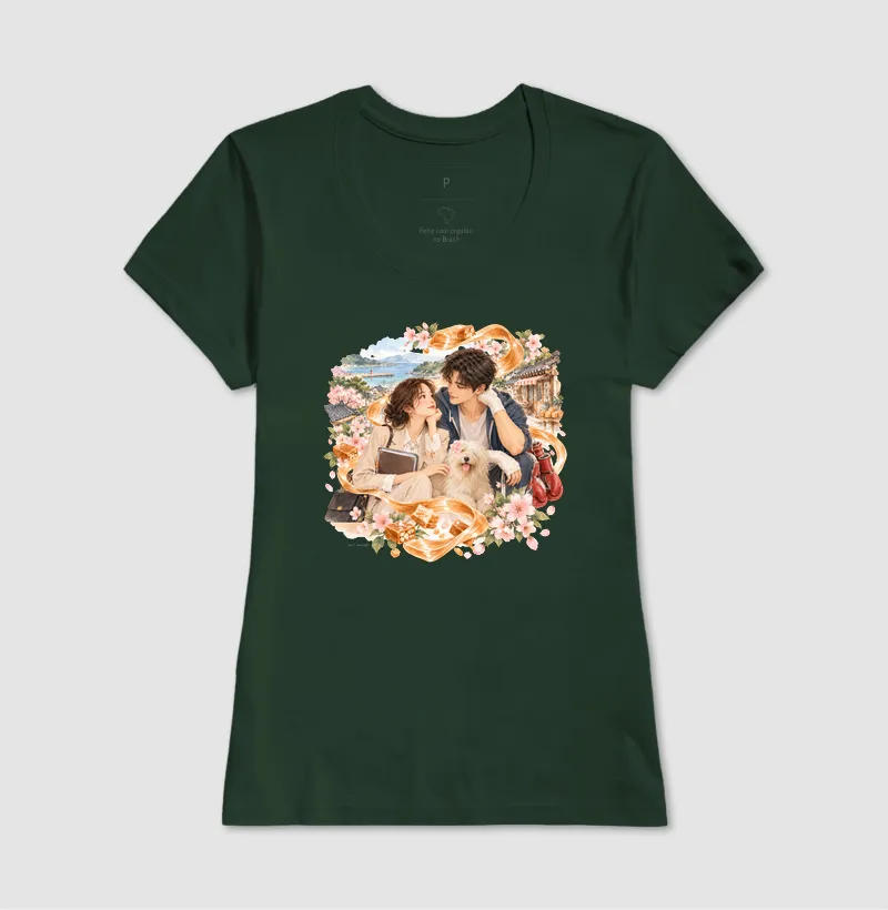 Entre Caramelo e Memórias | Camiseta Dorameira em Aquarela - Imagem 14