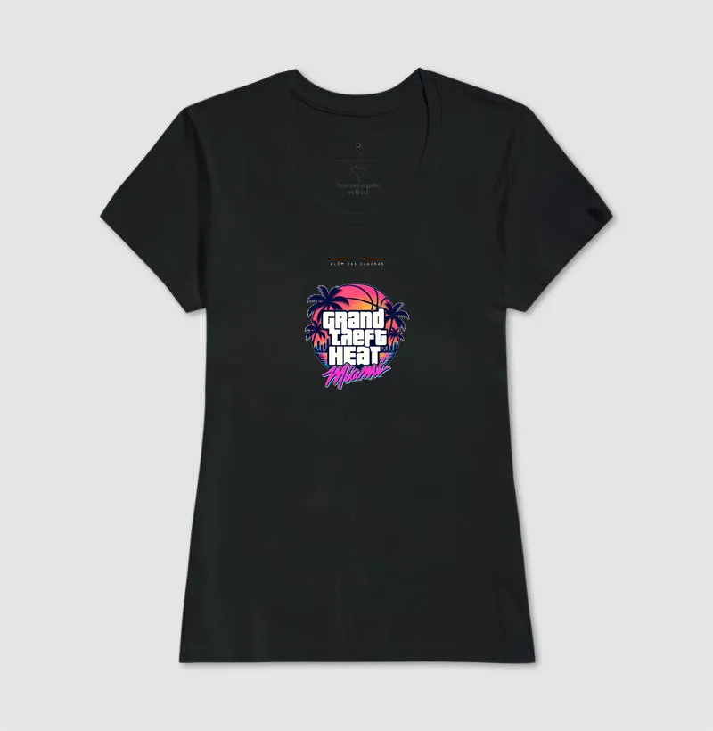 Camiseta Grand Theft Heat — Miami After Hours - Imagem 4