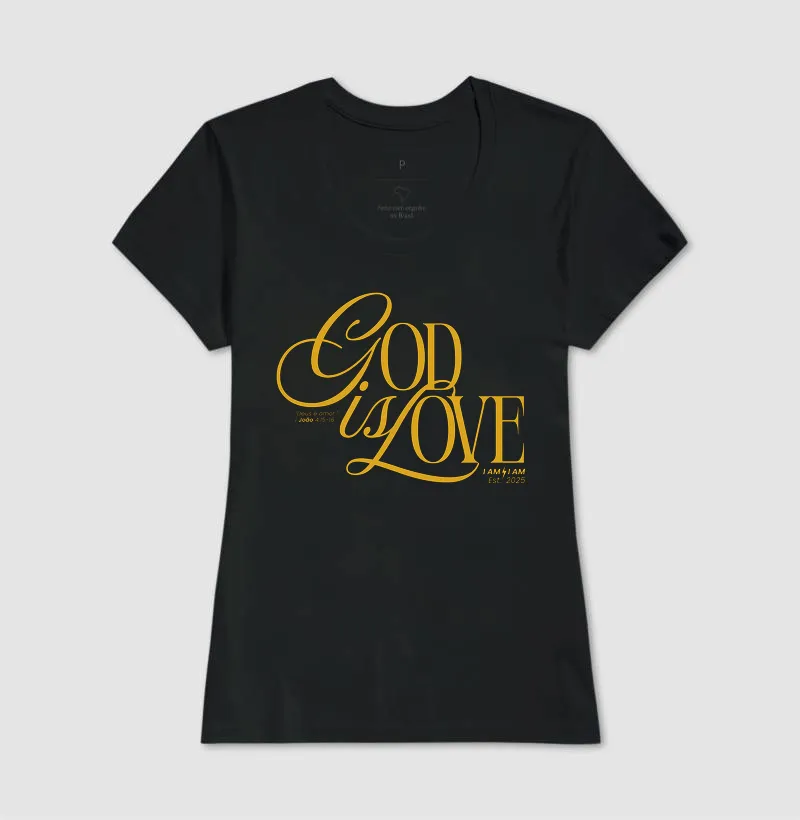 Camiseta God Is Love - Imagem 3