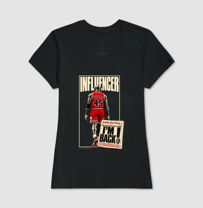 Camiseta Michael — I'm Back 1995 | Influencers Ballers - Imagem 6