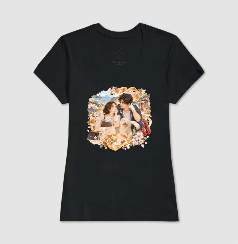 Entre Caramelo e Memórias | Camiseta Dorameira em Aquarela - Imagem 6