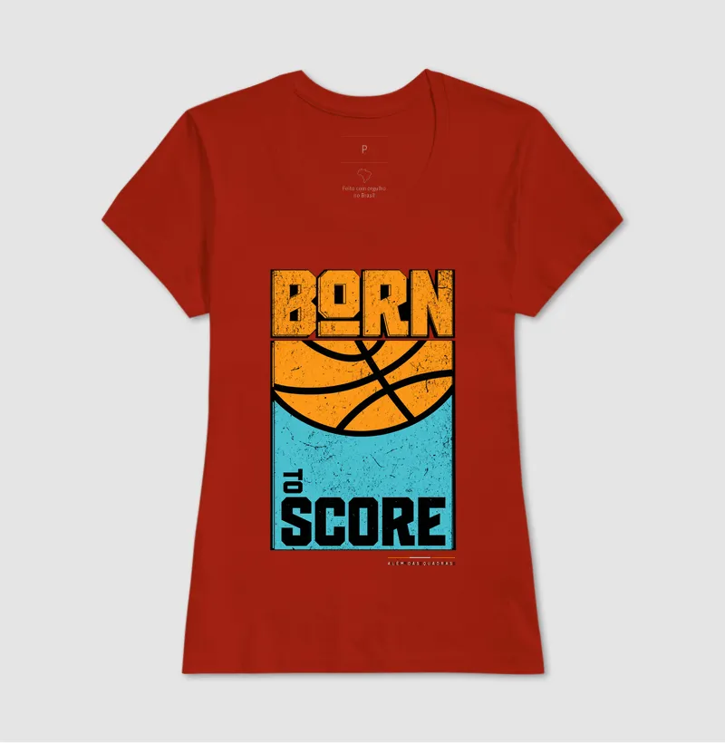 Camiseta Masculina de Basquete Born to Score - Imagem 14