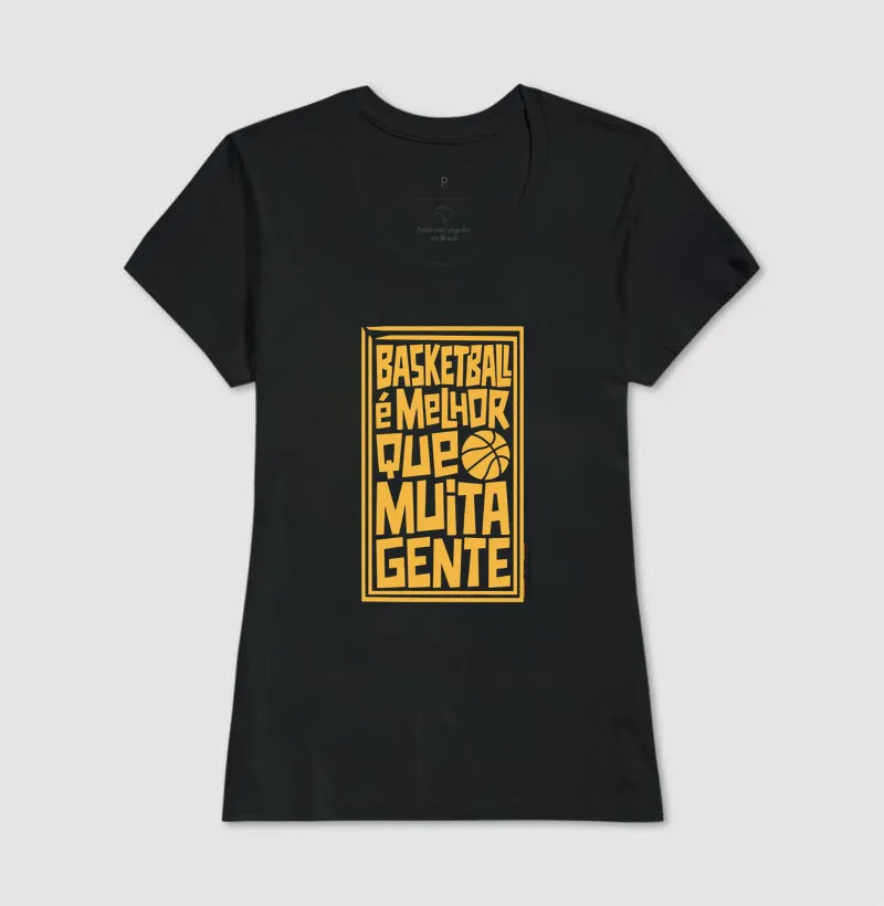 Camiseta Melhor Companhia — Basketball - Imagem 3