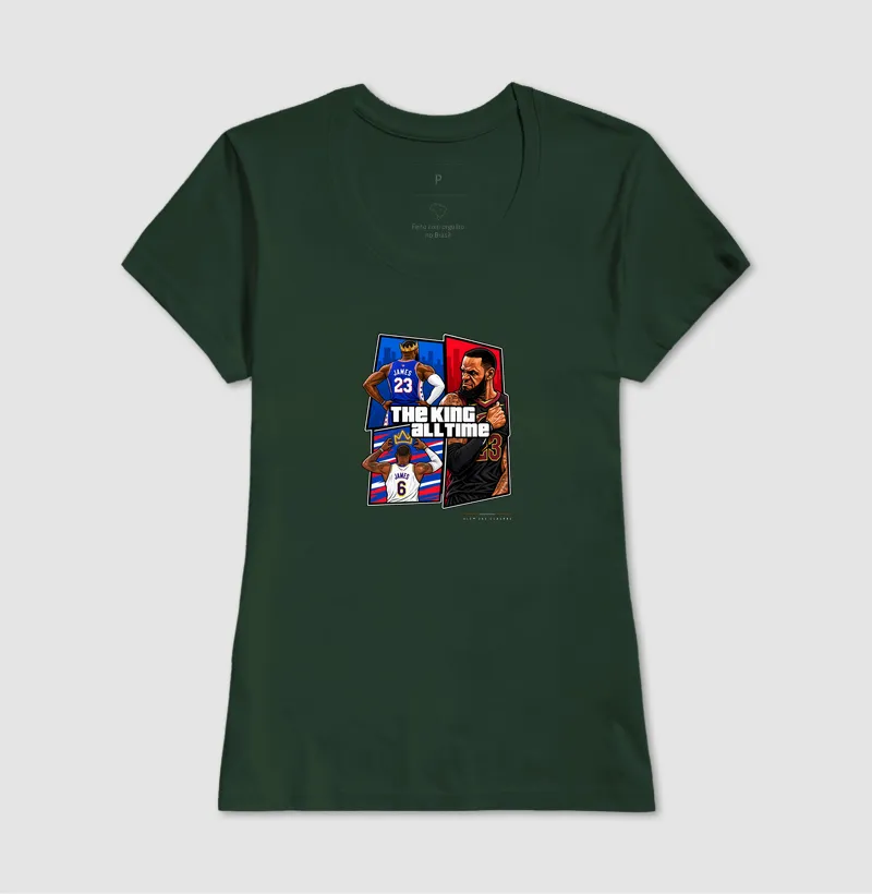 Camiseta Masculina LJ— The King All Time - Imagem 15