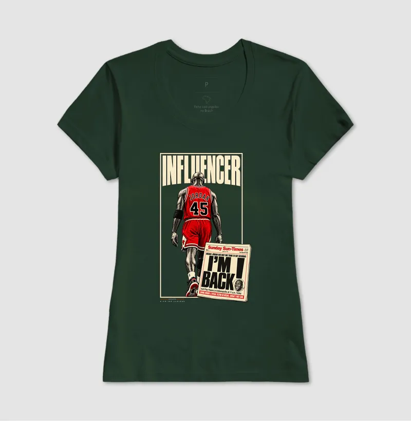 Camiseta Michael — I'm Back 1995 | Influencers Ballers - Imagem 16