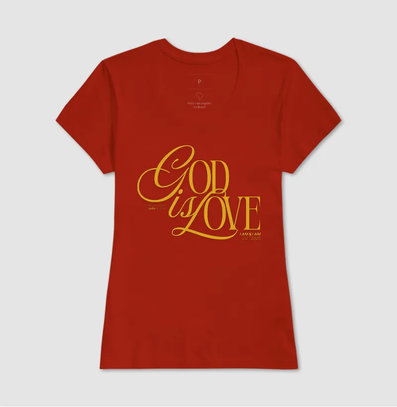 Camiseta God Is Love - Imagem 11